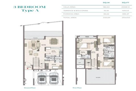 Вилла Mina Al Arab, Рас-эль-Хайма, БАӘ-да 4 жатын бөлмелер, 355 м² № 656694 - фото 13