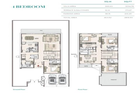 Вилла Mina Al Arab, Рас-эль-Хайма, БАӘ-да 4 жатын бөлмелер, 355 м² № 656694 - фото 10