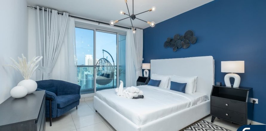 Apartemen di Jumeirah Lake Towers, Dubai, UEA 1 kamar tidur, 83 m2 nomor 667862