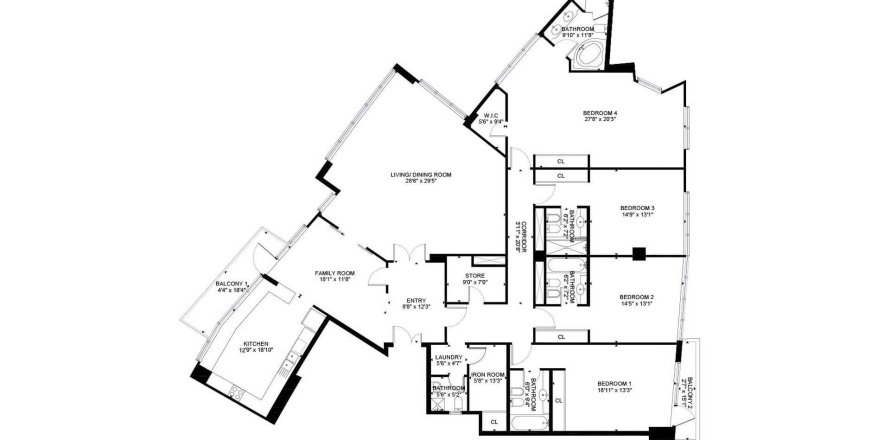 Lägenhet i Al Sufouh, Dubai, UAE 4 sovrum, 348 kvm Nr. 715576