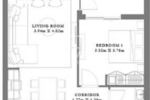 Apartmen di Mina Rashid, Dubai, UAE 1 bilik tidur, 76 meter persegi № 603002 - foto 19