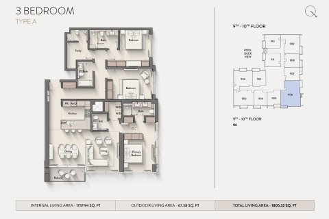 Apartment in HILLMONT RESIDENCES in Jumeirah Village Circle, Dubai, UAE 1 room, 42 sq.m. № 728582 - photo 14