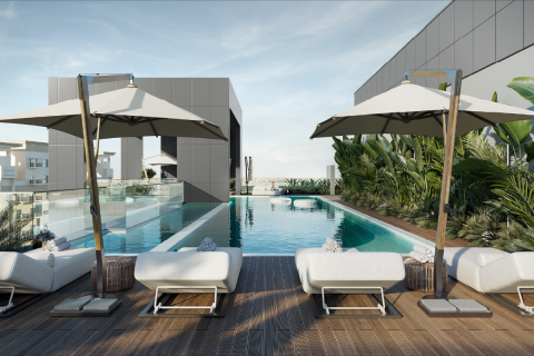 Lägenhet till försäljning i Al Jaddaf, Dubai, UAE 2 sovrum, 71.3 kvm Nr. 691265 - fotografi 19