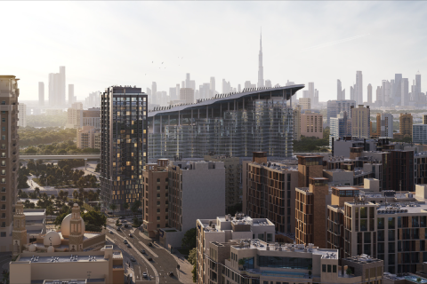 Lägenhet i Al Jaddaf, Dubai, UAE 2 sovrum, 71.3 kvm Nr. 691265