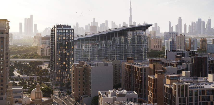 Lägenhet i Al Jaddaf, Dubai, UAE 2 sovrum, 71.3 kvm Nr. 691265