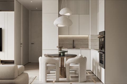 Huoneisto Al Jaddaf, Dubai, Arabiemiraatit 2 makuuhuonetta, 71.3 m2 № 691265 - kuva 4