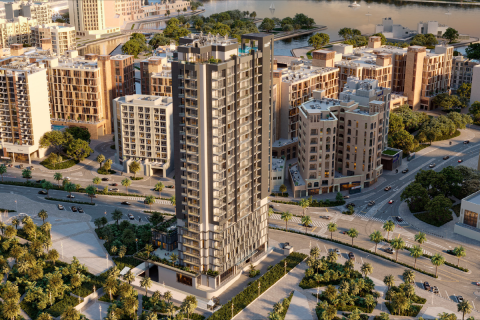 Lägenhet till försäljning i Al Jaddaf, Dubai, UAE 2 sovrum, 71.3 kvm Nr. 691265 - fotografi 4