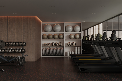 Huoneisto Al Jaddaf, Dubai, Arabiemiraatit 2 makuuhuonetta, 71.3 m2 № 691265 - kuva 15