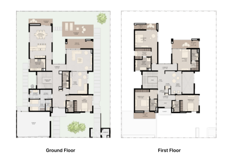 Dubai Land, Dubai, संयुक्त अरब अमीरात में टाउनहाउस, 3 बेडरूम, 213 वर्ग मीटर, संख्या 689729 - फ़ोटो 24