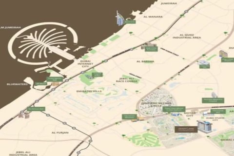 Dubai Studio City, UAE의 판매용 아파트 침실 2개, 96제곱미터 번호 696504 - 사진 10