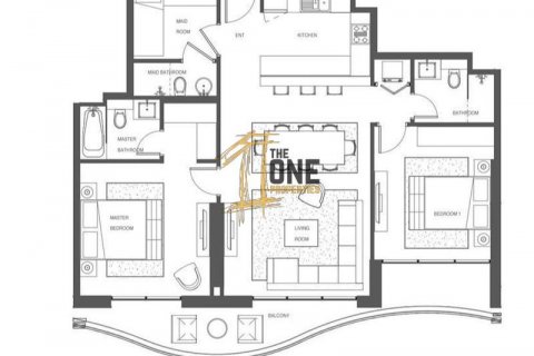 Byt v Mina Al Arab, Ras Al Khaimah, SAE 2 ložnice, 109 m² Č.: 588320 - fotografie 16