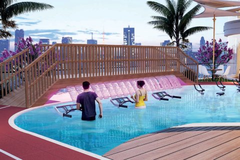 Apartemen di Dubai, UEA 1 kamar tidur, 69.6 m2 nomor 736975 - foto 10
