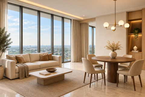 Appartamento a Dubai, EAU 1 camera da letto, 74 mq. № 766123
