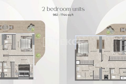 Apartamento en venta en Dubai, EAU 2 dormitorios, 126 m2 № 690787 - foto 28