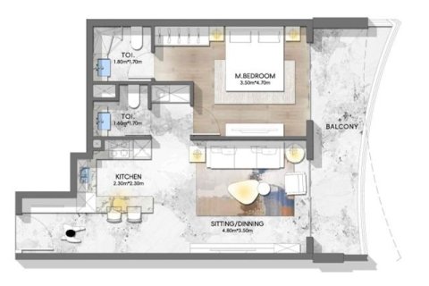 Dubai, BAE’de satılık daire 1 yatak odası, 65 m&sup2; No 704435 - fotoğraf 20
