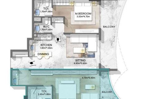 Dubai, BAE’de satılık daire 1 yatak odası, 65 m&sup2; No 704435 - fotoğraf 21
