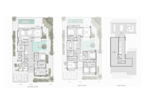 Villa itt: Jumeirah Golf Estates, Dubai, EAE, 4 hálószoba, 567 m², azonosító: 704432 - fénykép 14