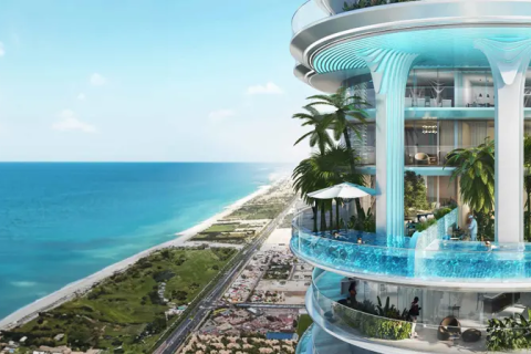 Dubai Media City, Dubai, संयुक्त अरब अमीरात में अपार्टमेंट, 1 बेडरूम, 74 वर्ग मीटर, संख्या 648506 - फ़ोटो 1