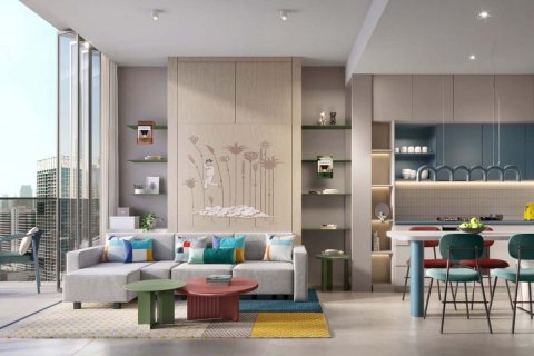 Byt v Business Bay, Dubai, SAE 1 ložnice, 55.5 m² Č.: 621554 - fotografie 4