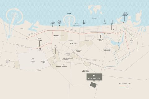 Villa till försäljning i Dubai, UAE 5 sovrum, 717.9 kvm Nr. 660460 - fotografi 9