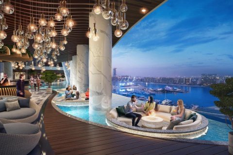 Apartament në Dubai Harbour, Emiratet e Bashkuara Arabe 1 dhomë gjumi, 79.55 m2. № 599126 - Foto 8