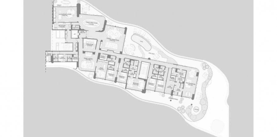 Apartment in Asora Bay in Jumeirah, Dubai, UAE 6 bedrooms, 658 sq.m. № 568406