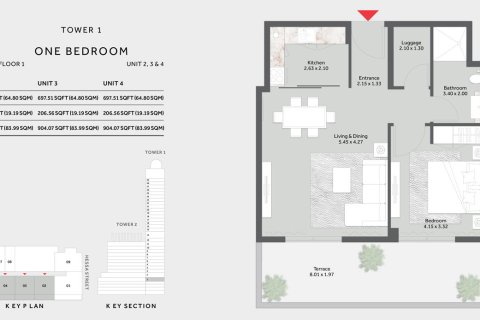 Wohnung zum Verkauf in Jumeirah Village Circle, Dubai, VAE 2 Schlafzimmer, 87 m2 Nr. 704569 - Foto 4