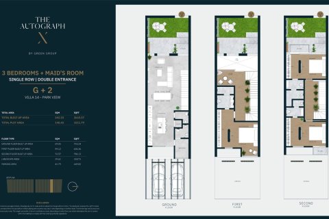 Apartmán v Jumeirah Village Circle, Dubai, SAE 3 spálne, 242 m2 č. 704570 - Fotografia 6