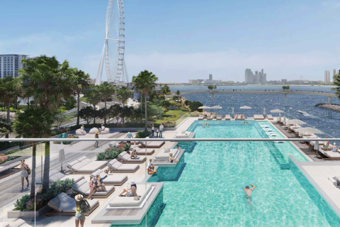 Διαμέρισμα σε Bluewaters, Dubai, ΗΑΕ 1 υπνοδωμάτιο, 85 τ.μ. Αρ. 739394 - φωτογραφία 15