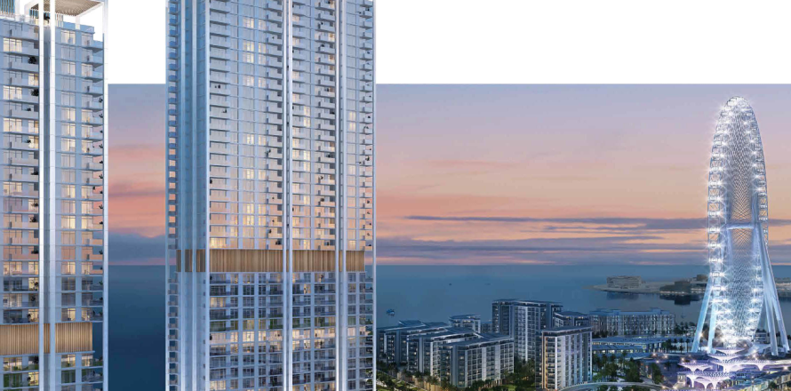 آپارتمان در Bluewaters، Dubai ، امارات متحده عربی 1 خوابه ، 85 متر مربع.  شماره 739394