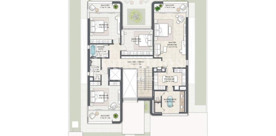 Vilë në Dubai Hills Estate, Dubai, Emiratet e Bashkuara Arabe 5 dhoma gjumi, 921.412 m2. № 658877