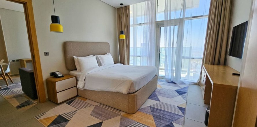 Пәтер Дубай, БАӘ-да 1 жатын бөлме, 62.8 м² № 696900