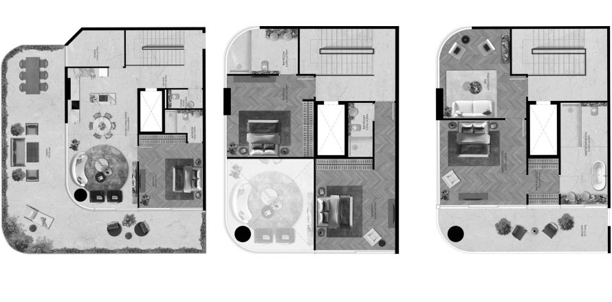 阿联酋 Dubai 顶层豪华公寓  4 卧, 330 平方米 , 编号 695561