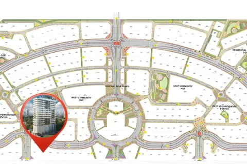 Apartament në Dubai, Emiratet e Bashkuara Arabe 1 dhomë gjumi, 43 m2. № 729362 - Foto 5