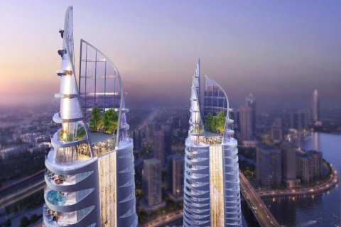 Apartment til salg i Business Bay, Dubai, UAE 1 soveværelse, 75.2 kvm № 646838 - foto 11