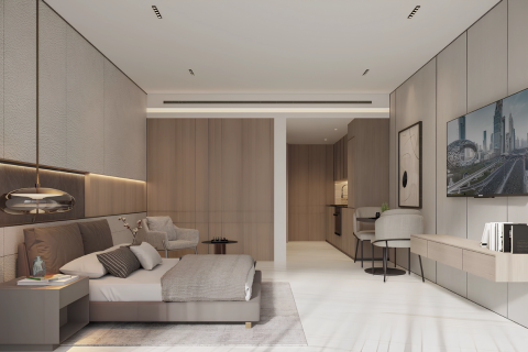 Apartament në Dubai, Emiratet e Bashkuara Arabe 1 dhomë gjumi, 63 m2. № 599541 - Foto 6
