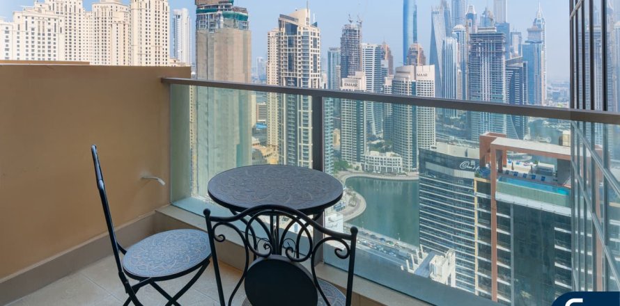 Apartmen di Dubai Marina, UAE 1 bilik, 51 meter persegi № 667112