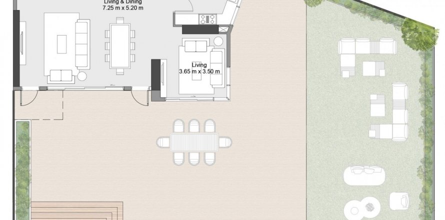 Appartamento a Dubai, EAU 3 camere da letto, 559.22 mq. № 510586