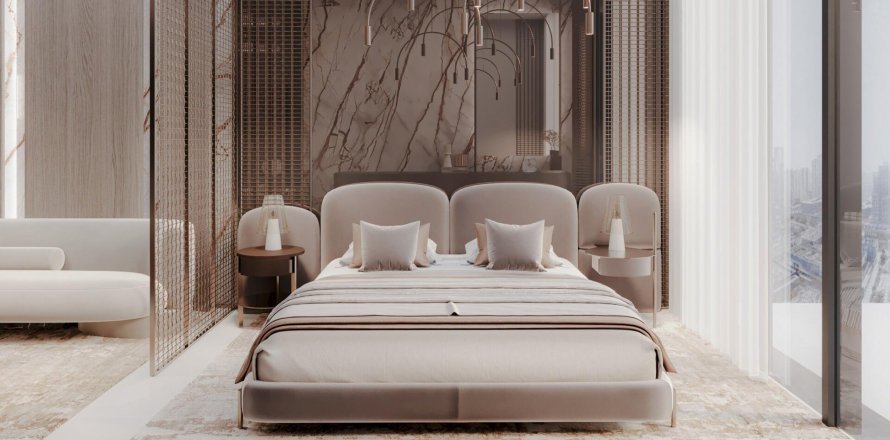 Byt v Laya Courtyard v Dubai Studio City, SAE 1 ložnice, 82.88 m² Č.: 610585