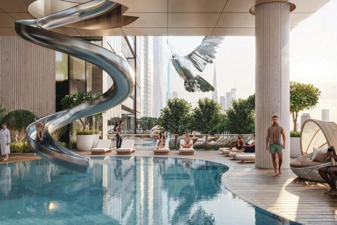Apartemen di Business Bay, Dubai, UEA 2 kamar tidur, 110 m2 nomor 647084 - foto 14