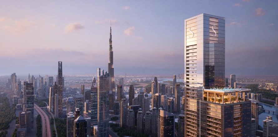 Apartament në Business Bay, Dubai, Emiratet e Bashkuara Arabe 1 dhomë gjumi, 66 m2. № 647083