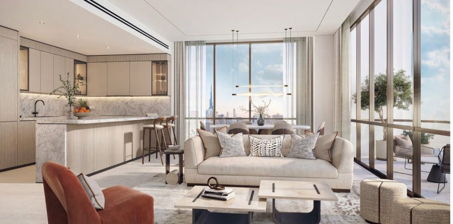 Apartament w Dubai Design District, Dubai, ZEA 1 sypialnia, 76.2 mkw. nr 645657