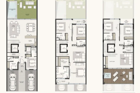 Városi lakóépület itt: Jumeirah Golf Estates, Dubai, EAE, 6 hálószoba, 434 m², azonosító: 704440 - fénykép 20