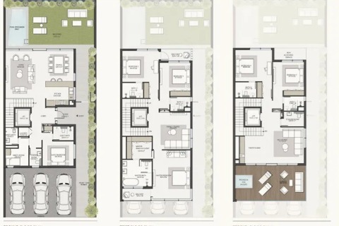 Városi lakóépület itt: Jumeirah Golf Estates, Dubai, EAE, 6 hálószoba, 434 m², azonosító: 704440 - fénykép 21