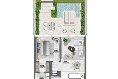 Apartament në Palm Jumeirah, Dubai, Emiratet e Bashkuara Arabe 1 dhomë gjumi, 111 m2. № 704438 - Foto 28