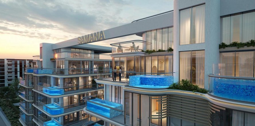 Byt v Dubai, SAE 2 ložnice, 109 m² Č.: 598740