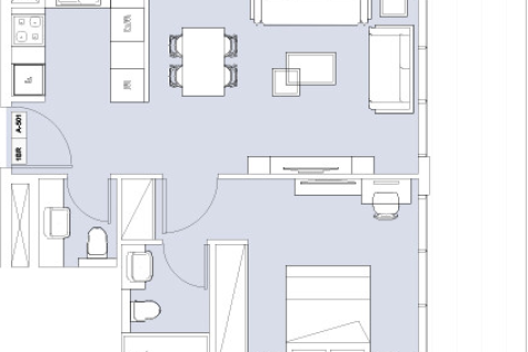 Apartament de vânzare în Al Reem Island, Abu Dhabi, EAU 1 dormitor, 67 mp. №731896 - poză 3