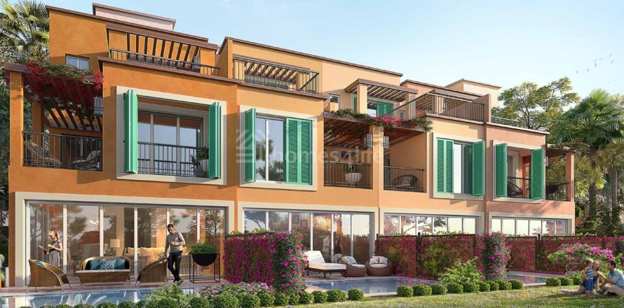 Таунхаус в Damac Lagoons, Дубай, ОАЕ 4 спальні, 144м2 № 702111