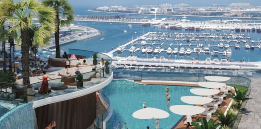Apartamento em Dubai Harbour, Dubai, EAU 1 quarto, 115.4 m2 № 647820