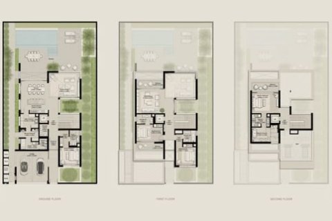 Rekkehus til salgs i Meydan, Dubai, Emiratene 3 soverom, 306 kvm Nr. 704445 - Foto 21